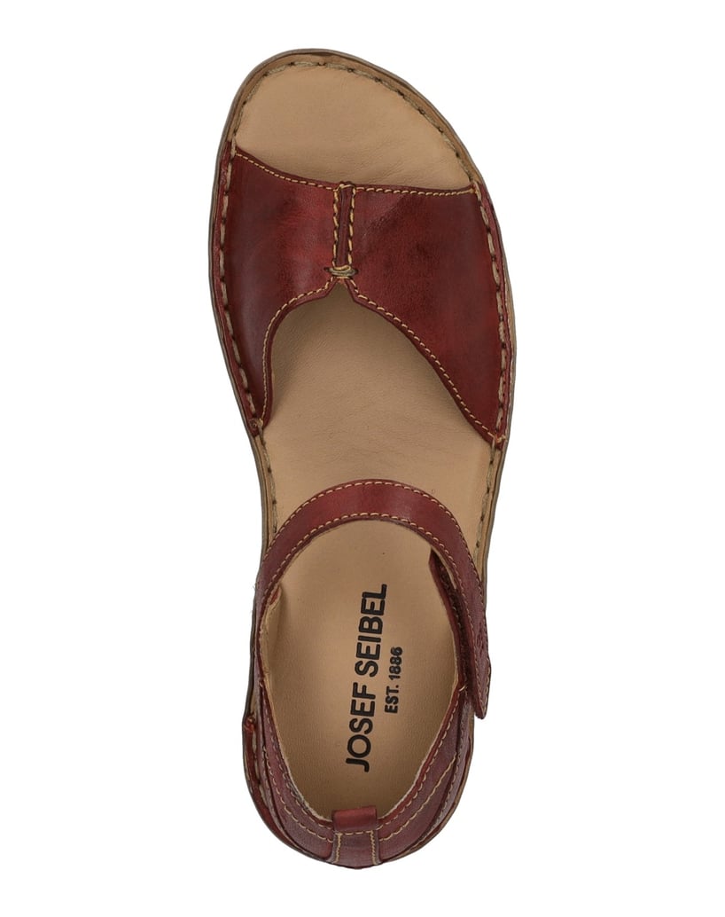 JOSEF-SEIBEL-Damen-Sandale-Ivy-05,-rot-rot
