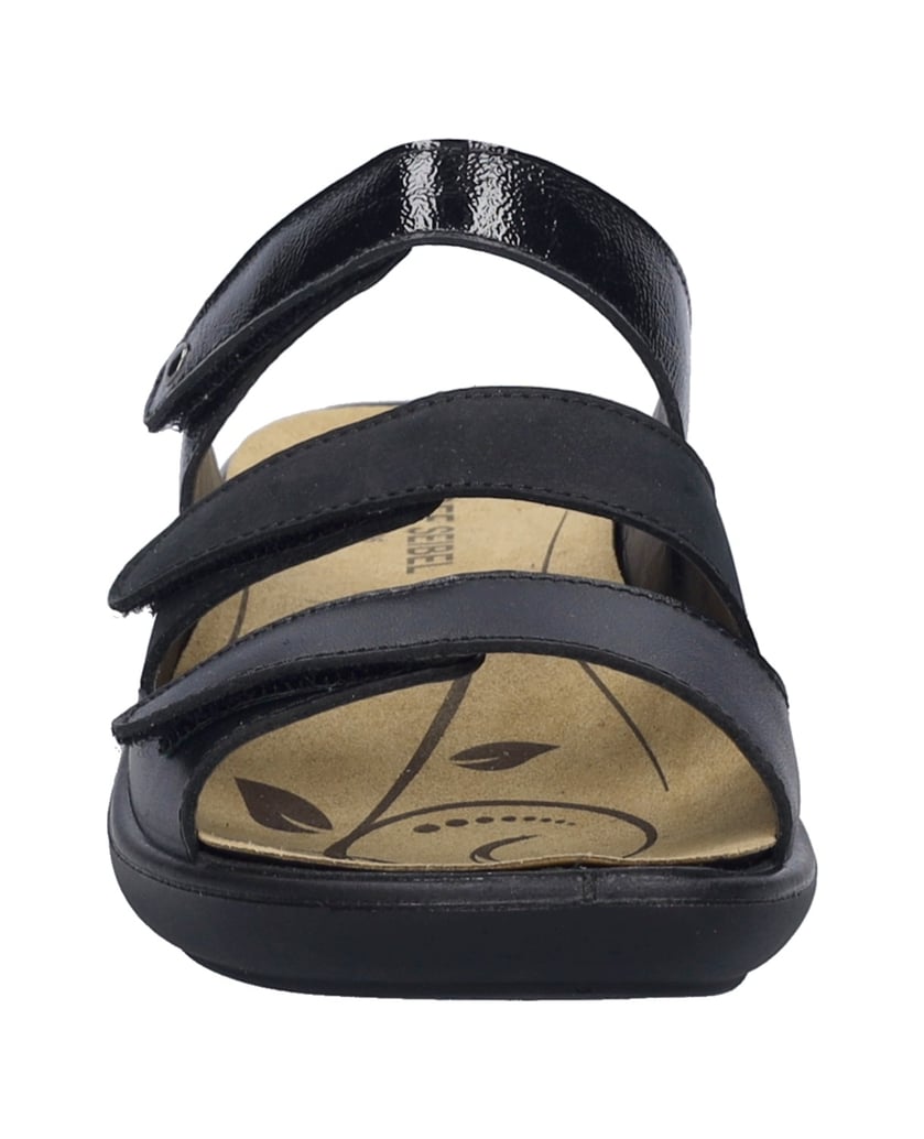 JOSEF-SEIBEL-Damen-Sandale-Ibiza-10,-schwarz-schwarz