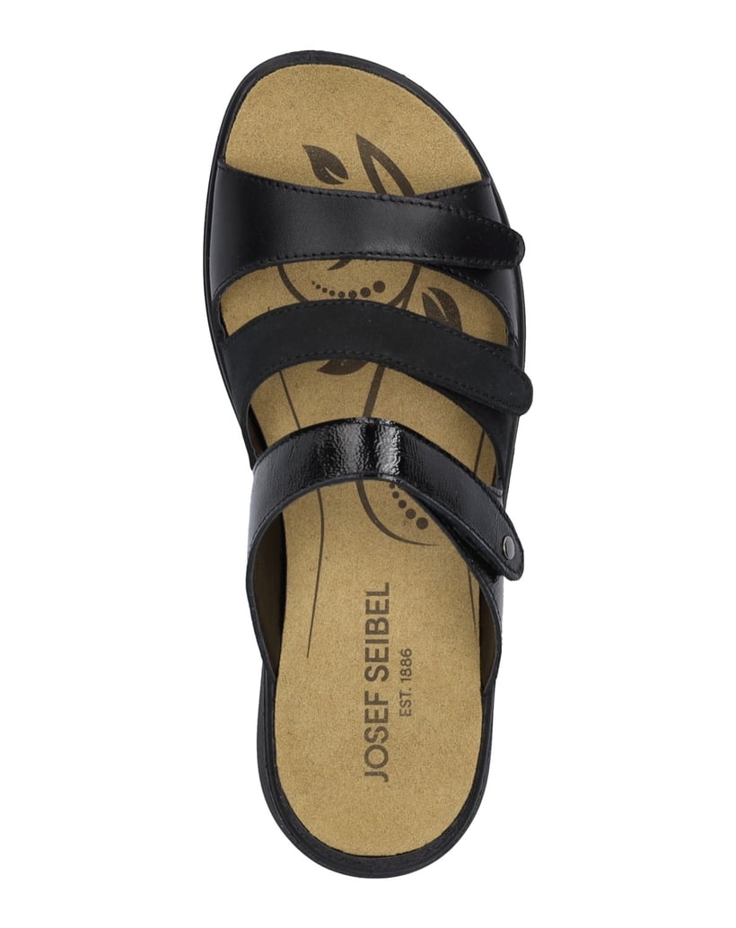 JOSEF-SEIBEL-Damen-Sandale-Ibiza-10,-schwarz-schwarz