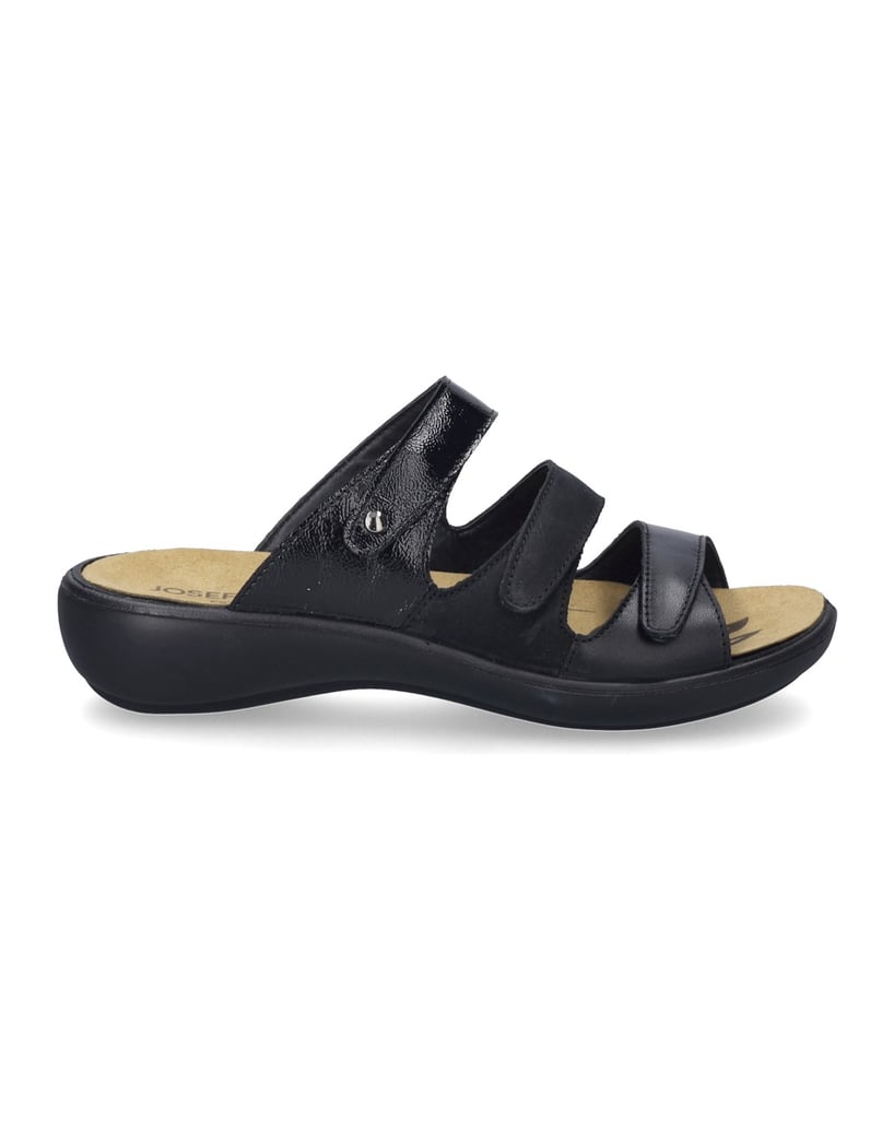 JOSEF-SEIBEL-Damen-Sandale-Ibiza-10,-schwarz-schwarz