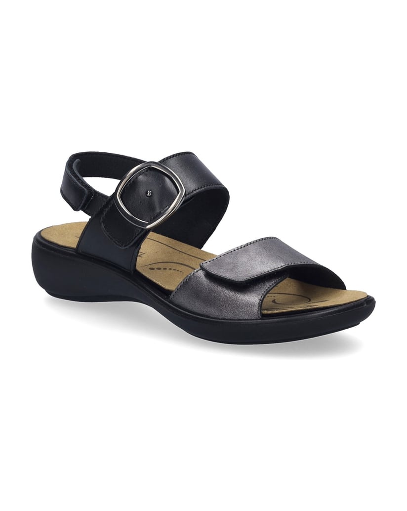 JOSEF-SEIBEL-Damen-Sandale-Ibiza-12,-basalt-kombi-grau