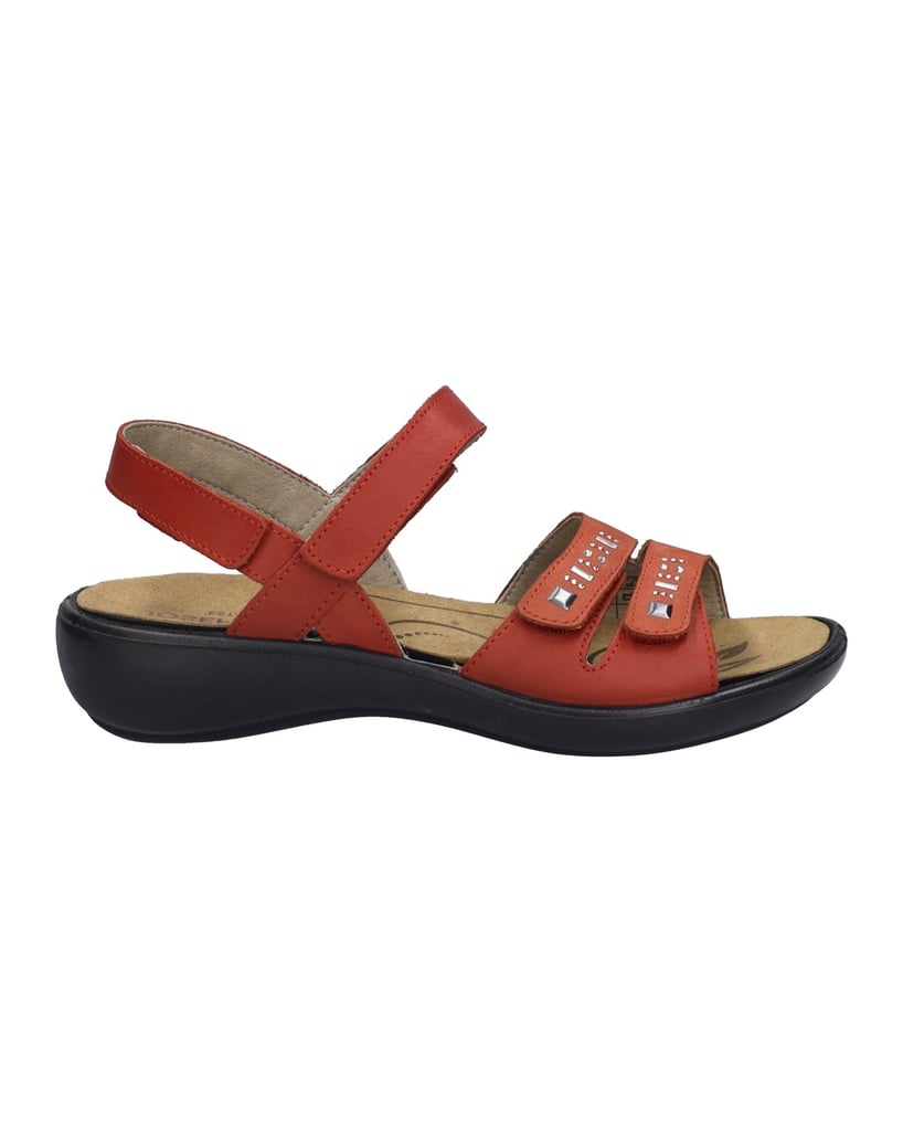 JOSEF-SEIBEL-Damen-Sandale-Ibiza-86,-rot-rot