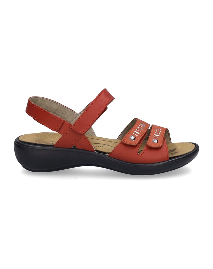 JOSEF-SEIBEL-Damen-Sandale-Ibiza-86,-rot-rot
