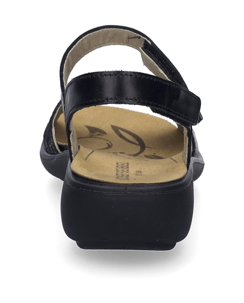 JOSEF-SEIBEL-Damen-Sandale-Ibiza-86,-schwarz-kombi-schwarz