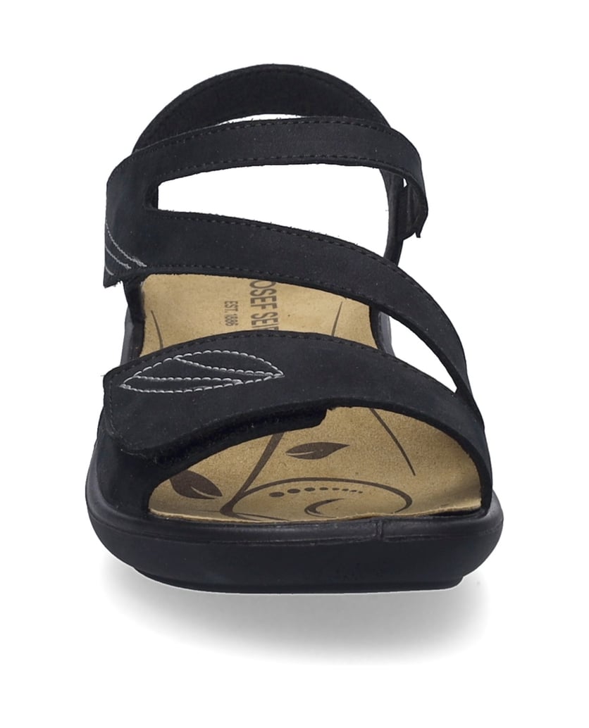 JOSEF-SEIBEL-Damen-Sandale-Ibiza-08,-schwarz-schwarz