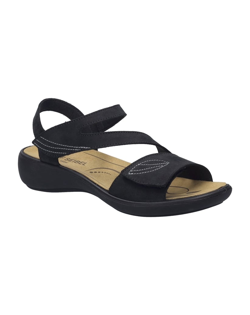 JOSEF-SEIBEL-Damen-Sandale-Ibiza-08,-schwarz-schwarz