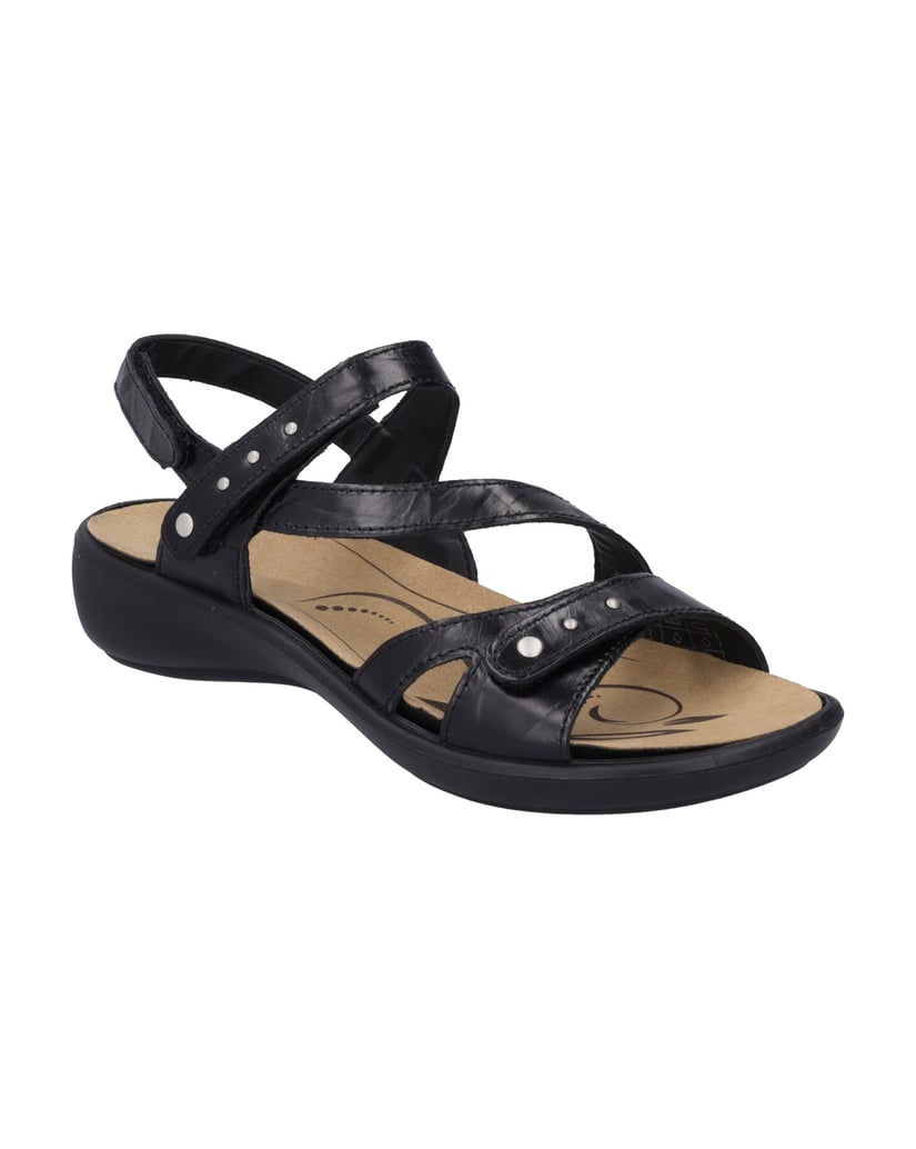 JOSEF-SEIBEL-Damen-Sandale-Ibiza-70,-schwarz-schwarz