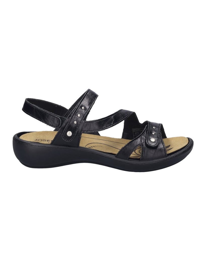 JOSEF-SEIBEL-Damen-Sandale-Ibiza-70,-schwarz-schwarz