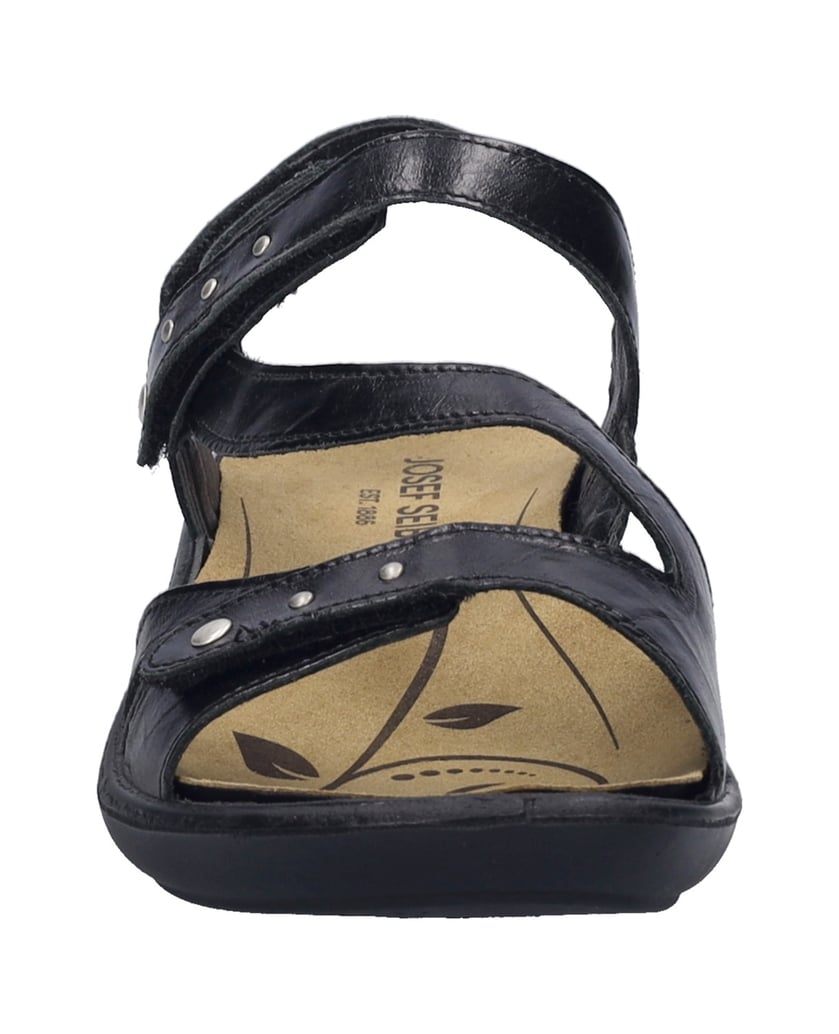 JOSEF-SEIBEL-Damen-Sandale-Ibiza-70,-schwarz-schwarz
