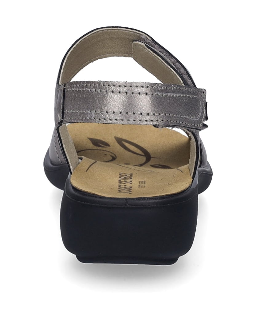 JOSEF-SEIBEL-Damen-Sandale-Ibiza-79,-platin-kombi-grau