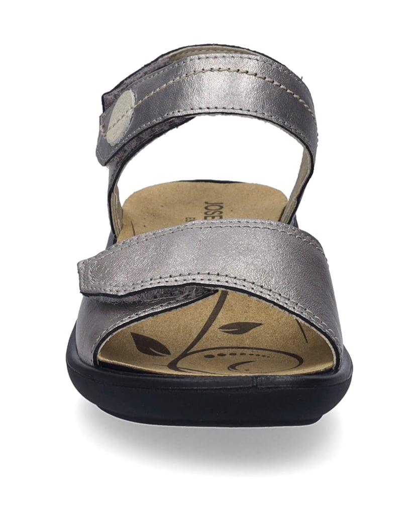 JOSEF-SEIBEL-Damen-Sandale-Ibiza-79,-platin-kombi-grau