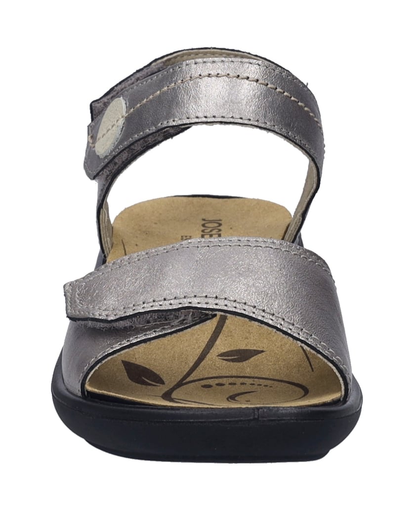 JOSEF-SEIBEL-Damen-Sandale-Ibiza-79,-platin-kombi-grau