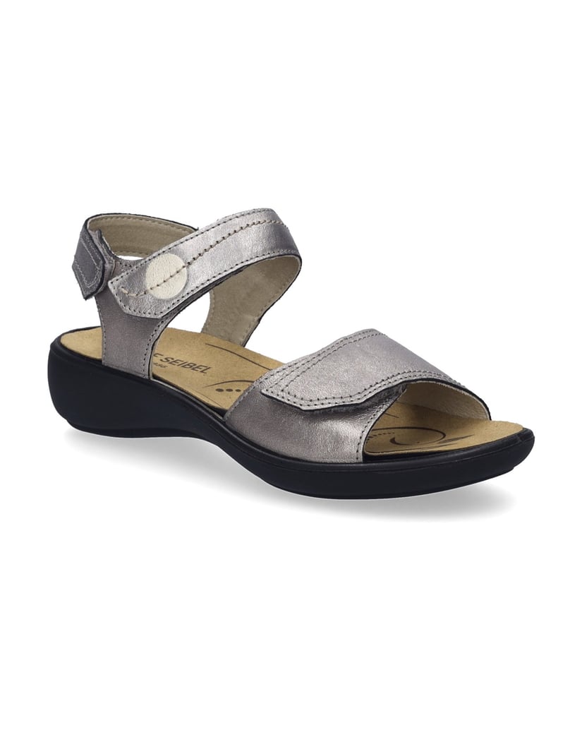 JOSEF-SEIBEL-Damen-Sandale-Ibiza-79,-platin-kombi-grau