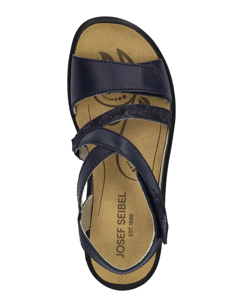 JOSEF-SEIBEL-Damen-Sandale-Annecy-12,-dunkelblau-komb-blau