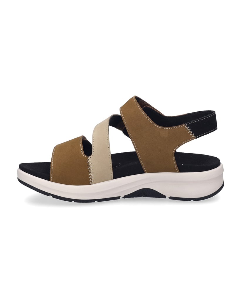 JOSEF-SEIBEL-Damen-Sandale-Estelle-06,-castagne-kombi-braun