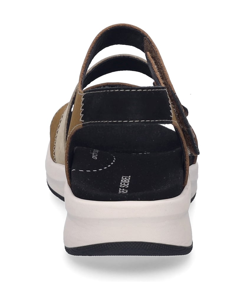 JOSEF-SEIBEL-Damen-Sandale-Estelle-06,-castagne-kombi-braun