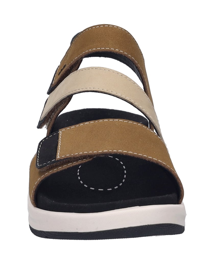 JOSEF-SEIBEL-Damen-Sandale-Estelle-06,-castagne-kombi-braun