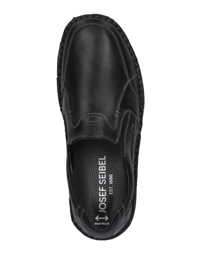 JOSEF-SEIBEL-Herren-Slipper-New-Anvers-01,-schwarz-schwarz