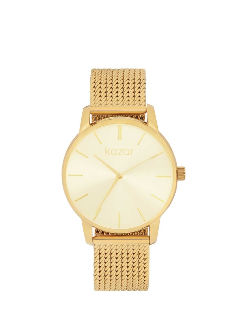Kazar-Damenuhr-in-Gold-Farbe-gold