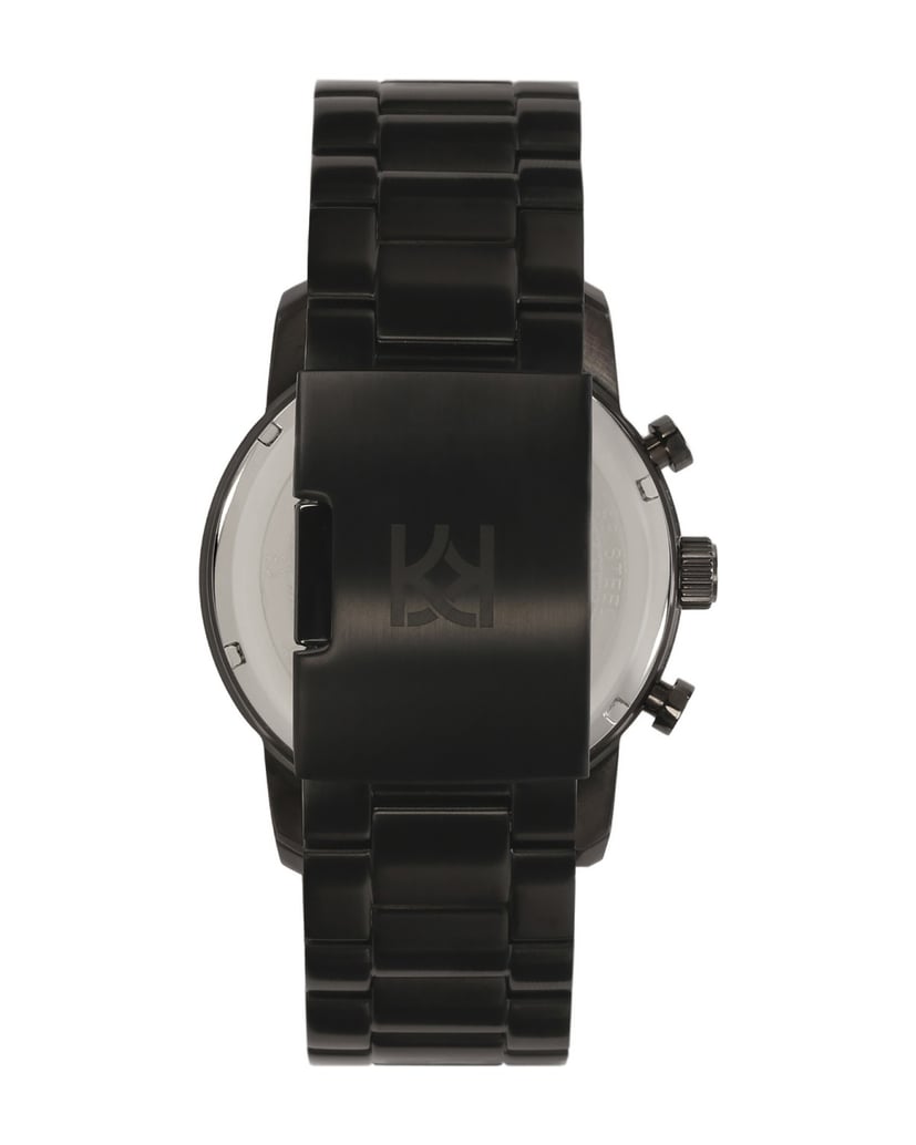 Kazar-Uhr-mit-einem-Zifferblatt-aus-gebürstete-dunkelgrau