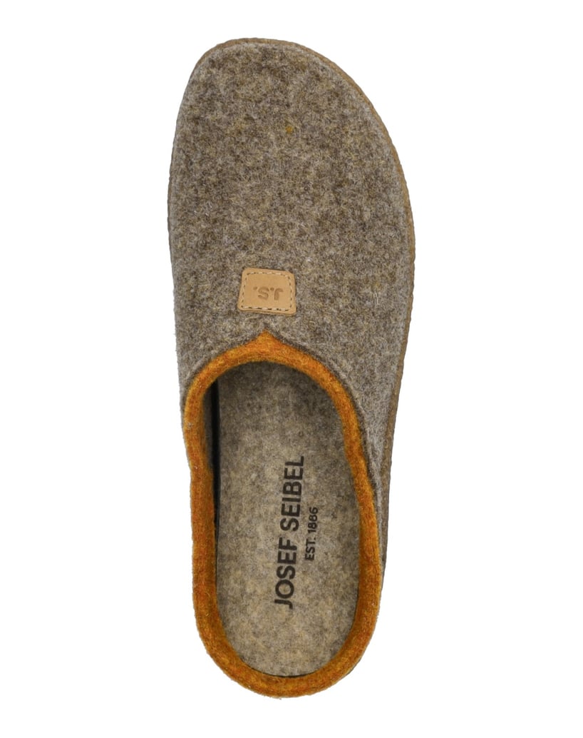 JOSEF-SEIBEL-Damen-Hausschuh-Vinny-01,-braun-kombi-braun