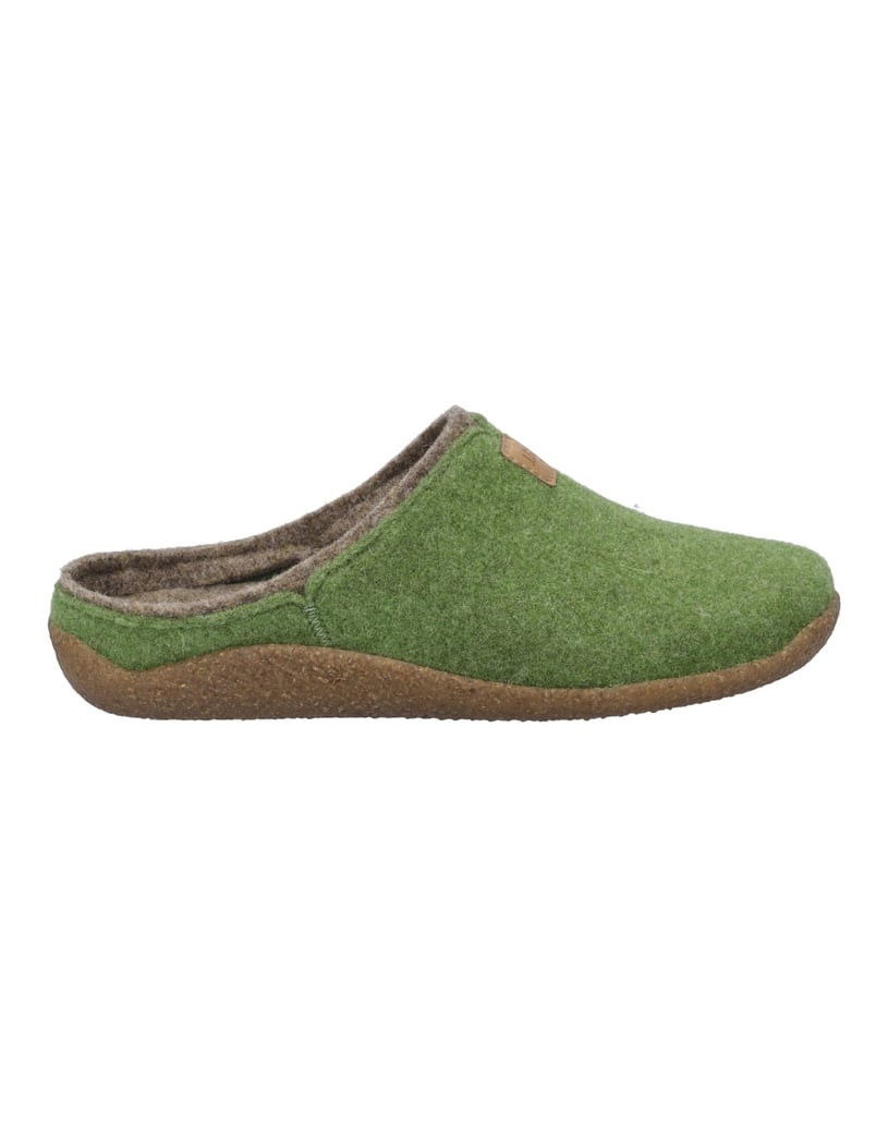 JOSEF-SEIBEL-Damen-Hausschuh-Vinny-01,-grün-kombi-grün