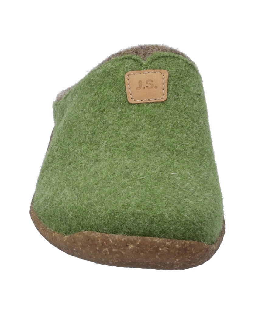 JOSEF-SEIBEL-Damen-Hausschuh-Vinny-01,-grün-kombi-grün