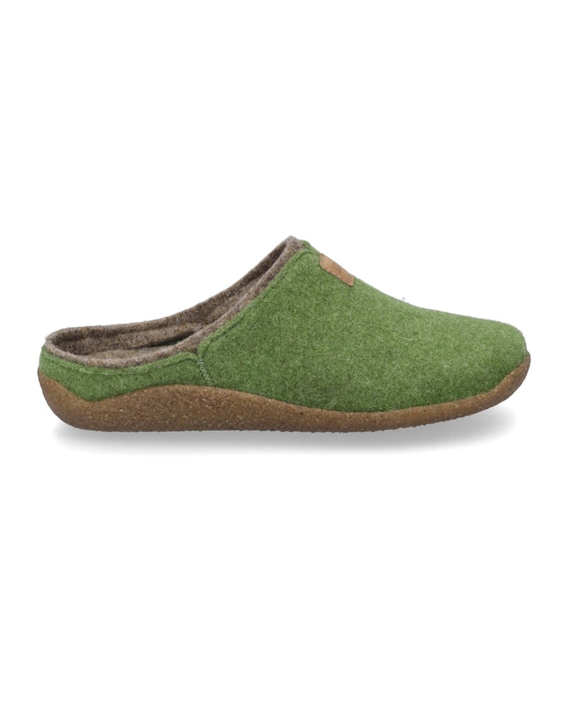 JOSEF-SEIBEL-Damen-Hausschuh-Vinny-01,-grün-kombi-grün