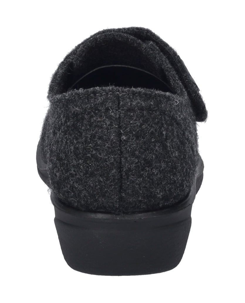 JOSEF-SEIBEL-Damen-Hausschuh-Nice-09,-anthrazit-grau