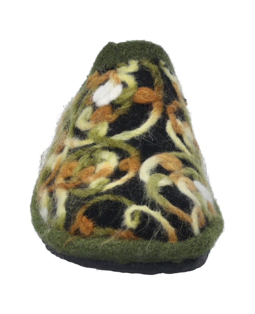 JOSEF-SEIBEL-Damen-Hausschuh-Lille-07,-oliv-multi-grün