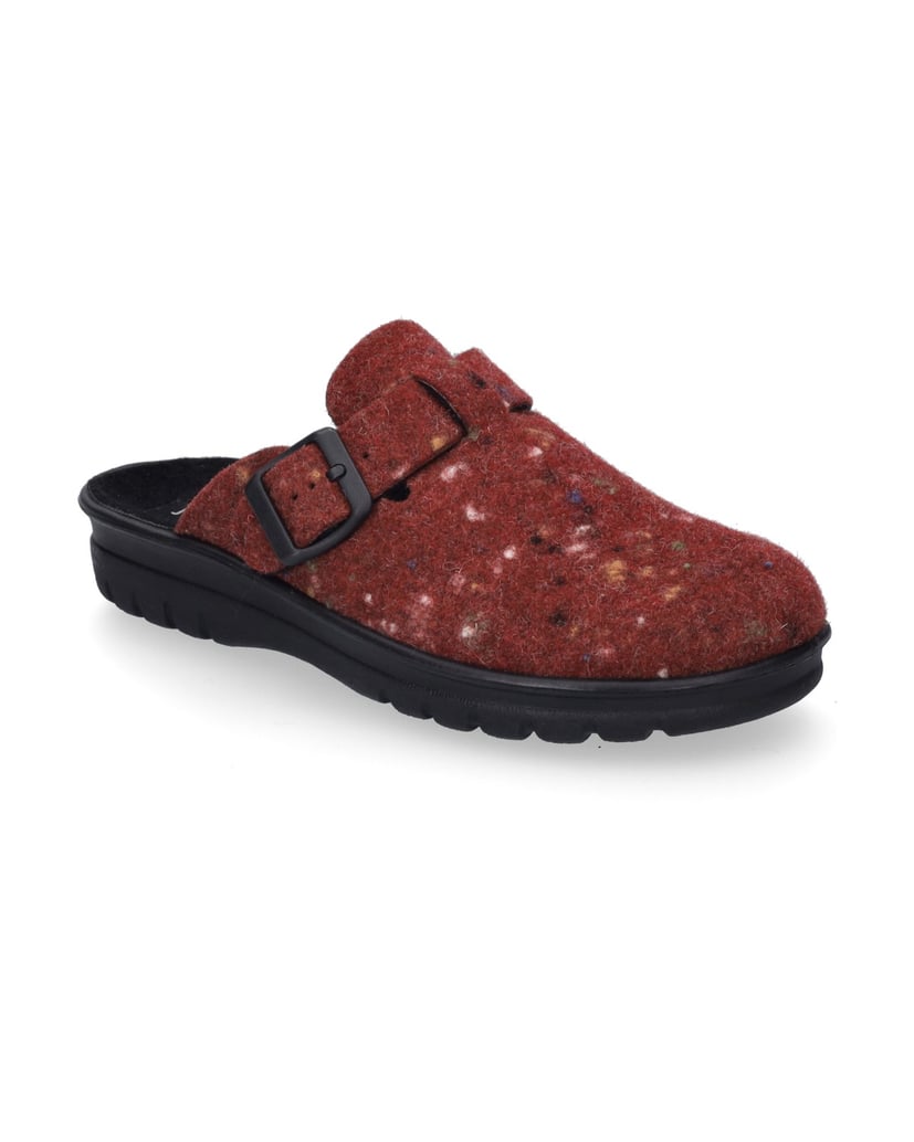 JOSEF-SEIBEL-Damen-Hausschuh-Metz-390,-carmin-multi-rot