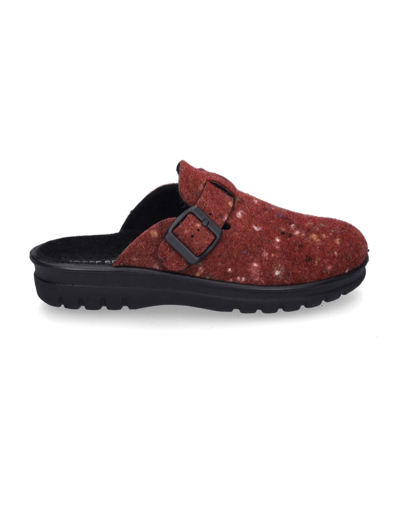 JOSEF-SEIBEL-Damen-Hausschuh-Metz-390,-carmin-multi-rot
