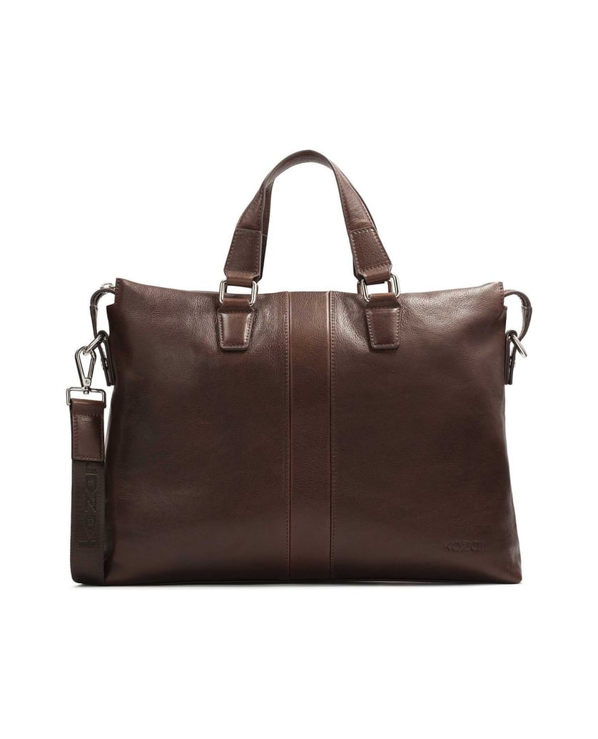 Kazar-Braune-Ledertasche-mit-Handgriffen