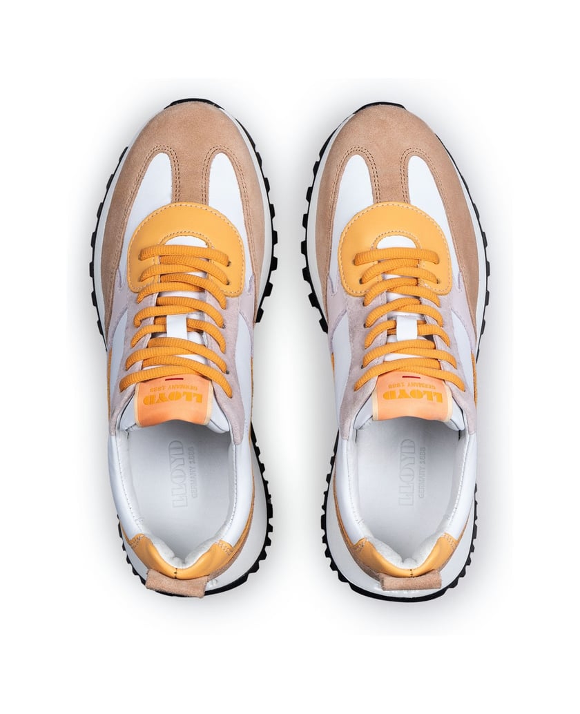 Lloyd-HOCHWERTIGER-SNEAKER-weiss-kombiniert