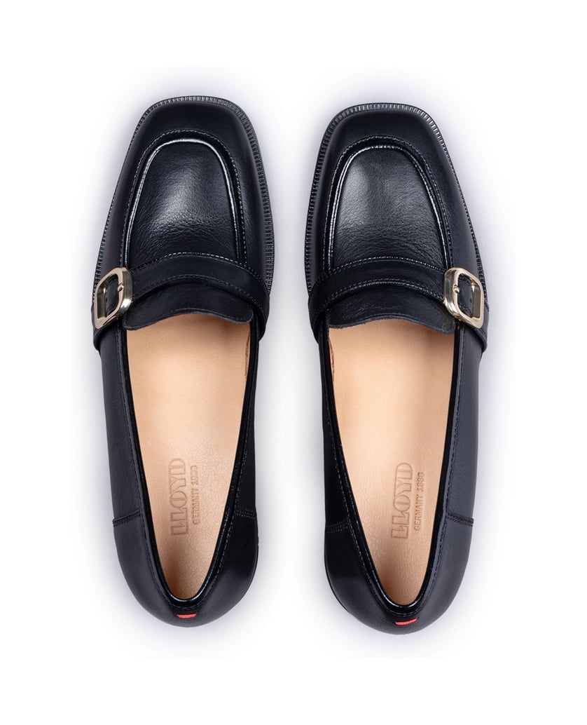 Lloyd-HOCHWERTIGER-SLIPPER-schwarz