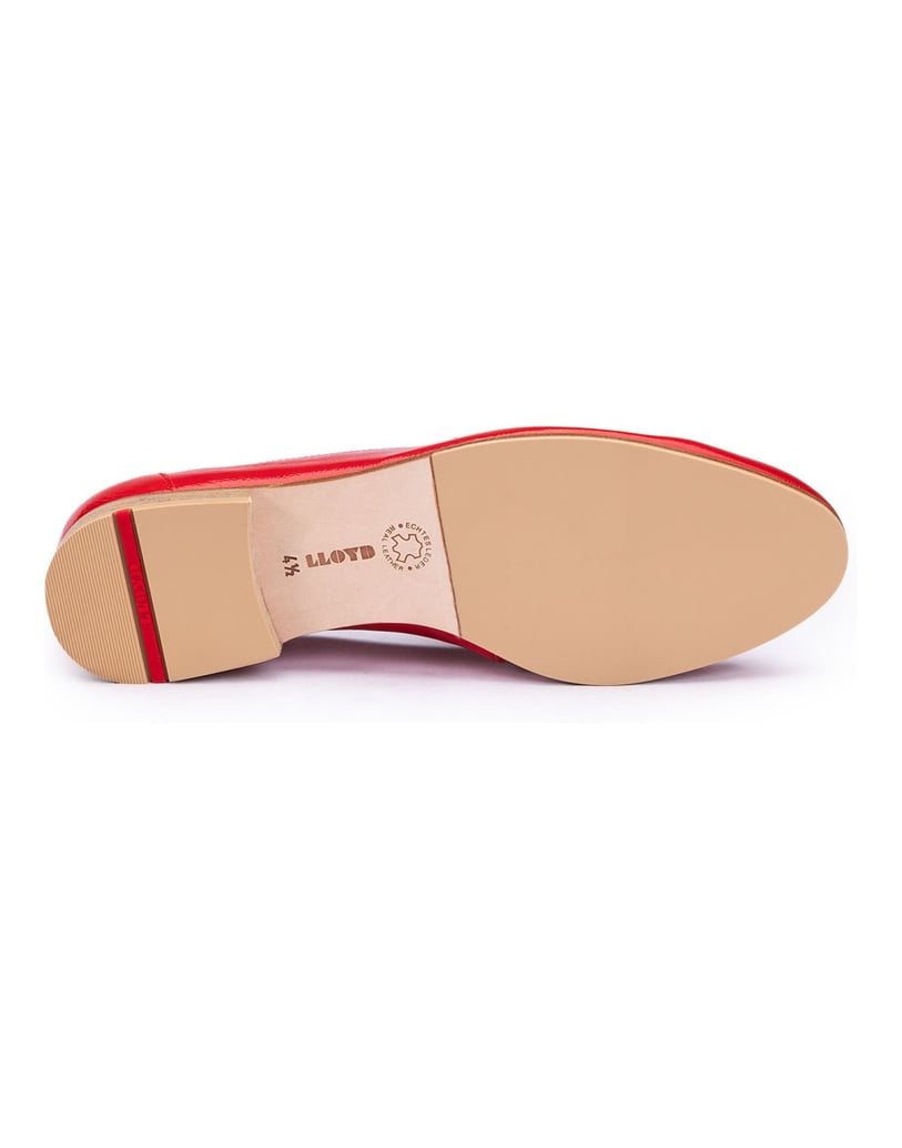 Lloyd-Hochwertiger-Slipper-rot