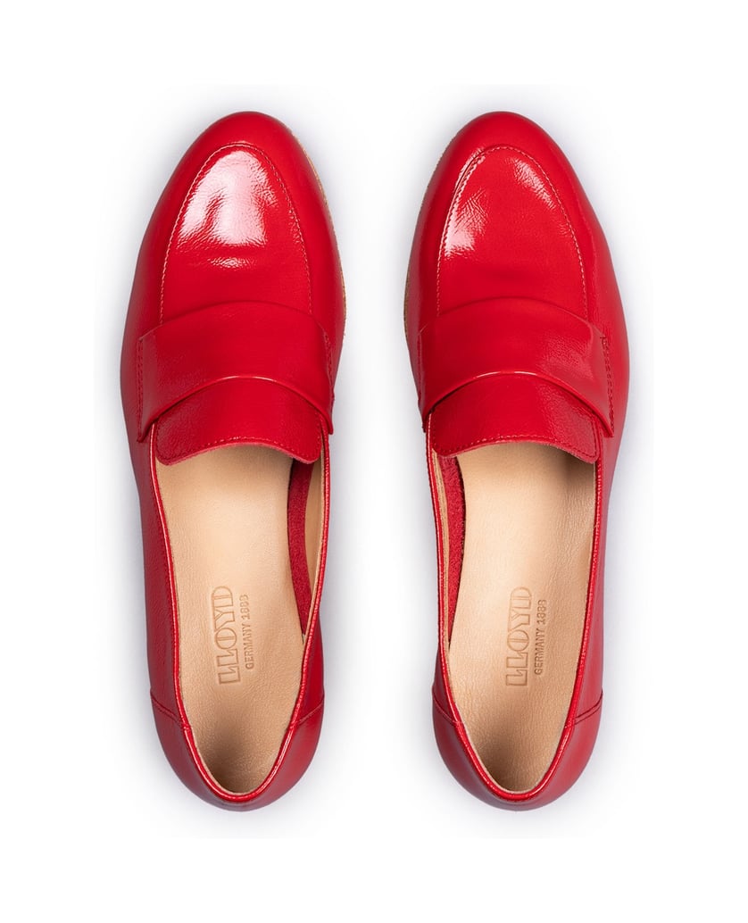 Lloyd-Hochwertiger-Slipper-rot