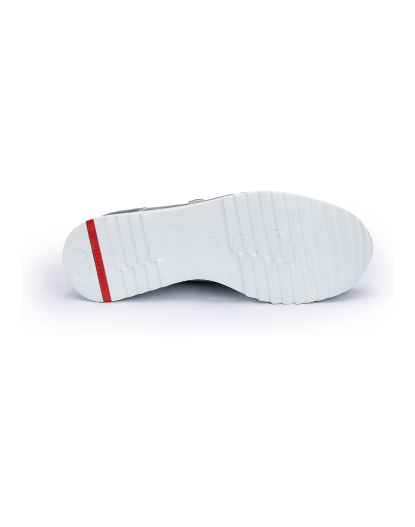 Lloyd-Hochwertiger-Sneaker-silber