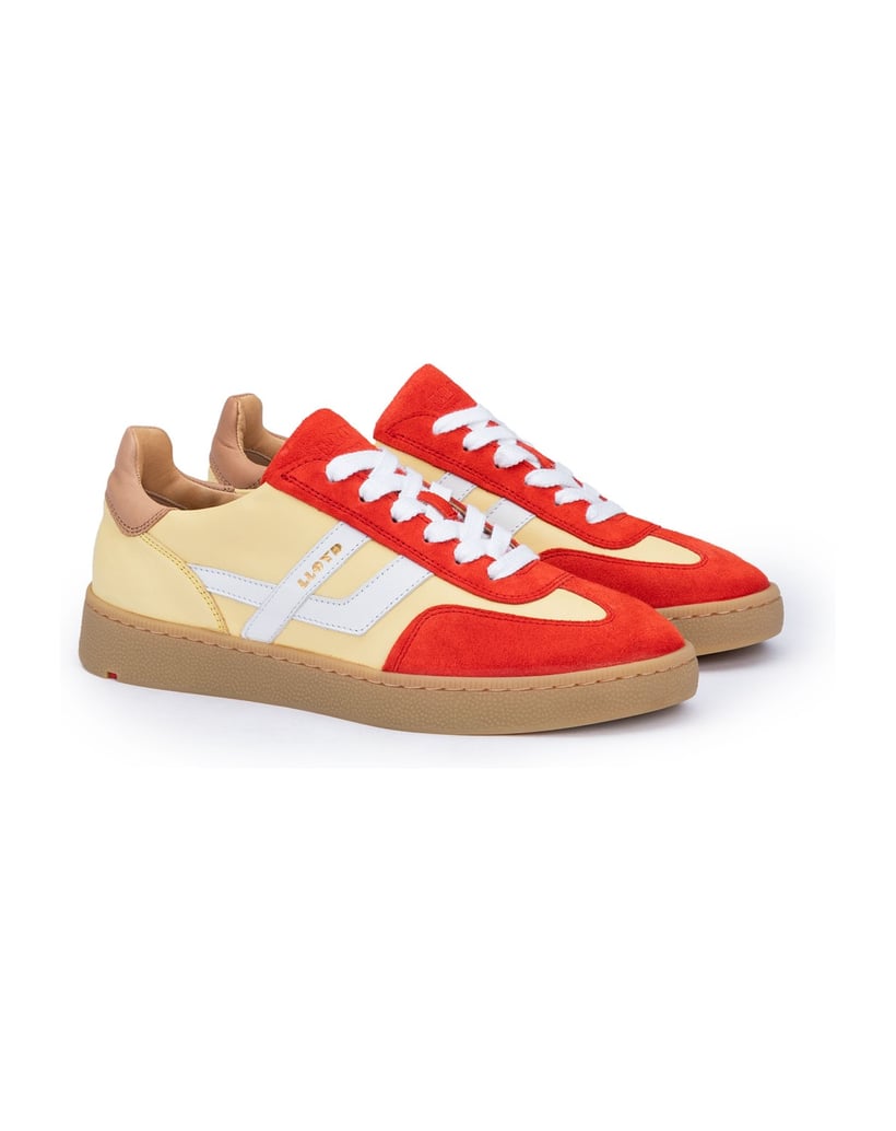 Lloyd-Hochwertiger-Sneaker-silber