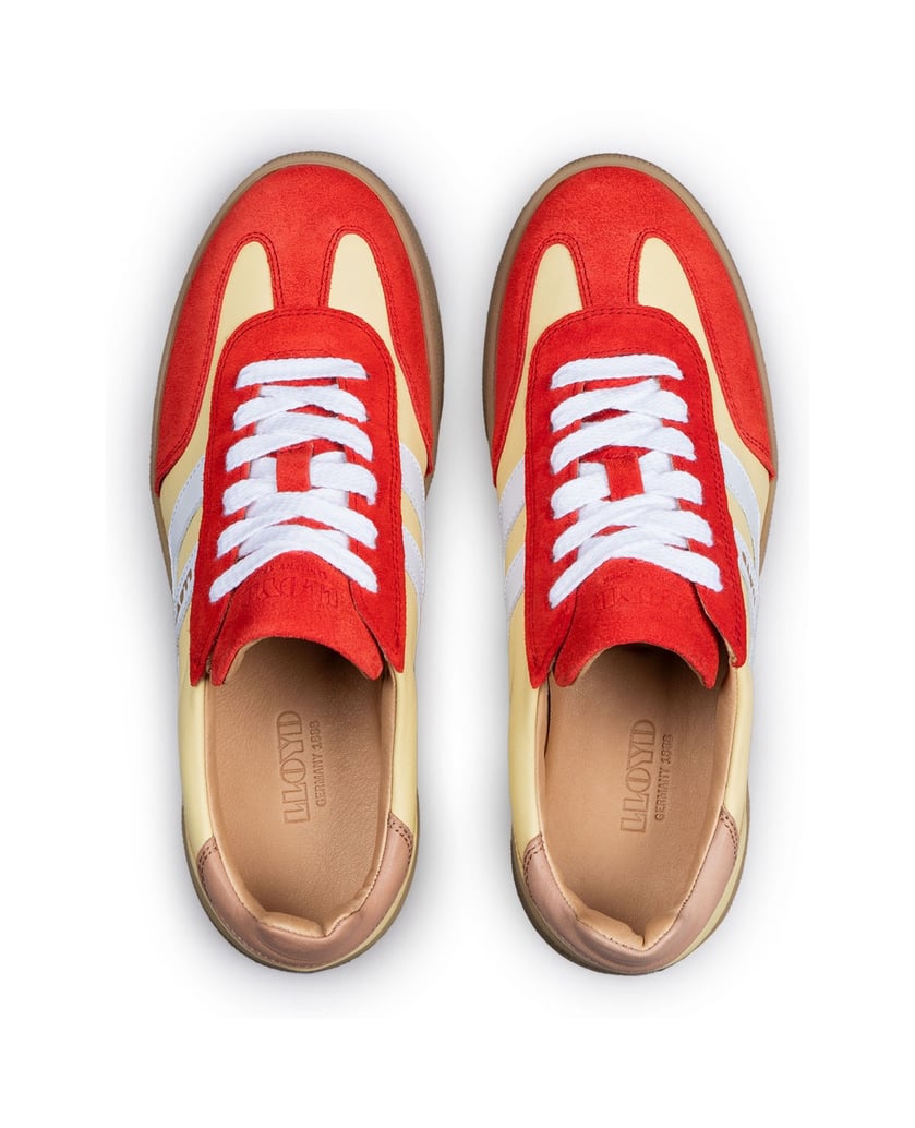 Lloyd-Hochwertiger-Sneaker-silber