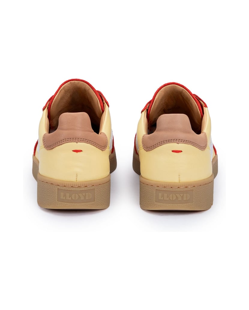 Lloyd-Hochwertiger-Sneaker-silber