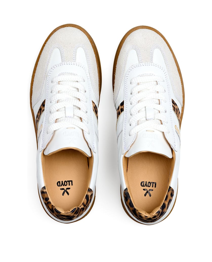 Lloyd-Hochwertiger-Sneaker-silber