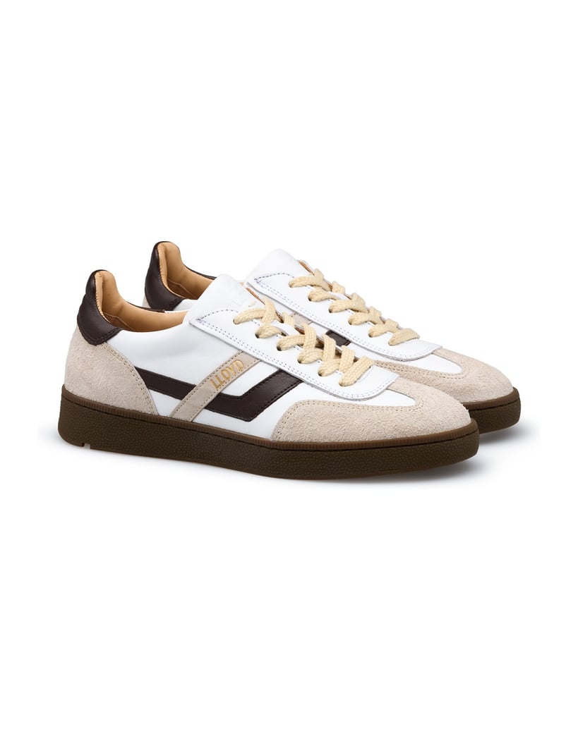 Lloyd-Hochwertiger-Sneaker-silber