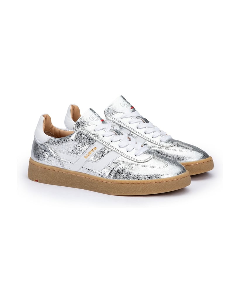 Lloyd-Hochwertiger-Sneaker-silber