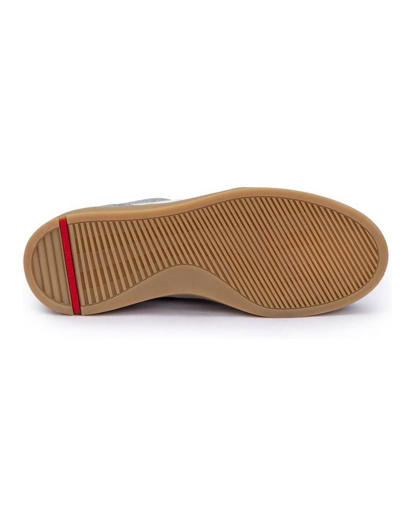 Lloyd-Hochwertiger-Sneaker-silber