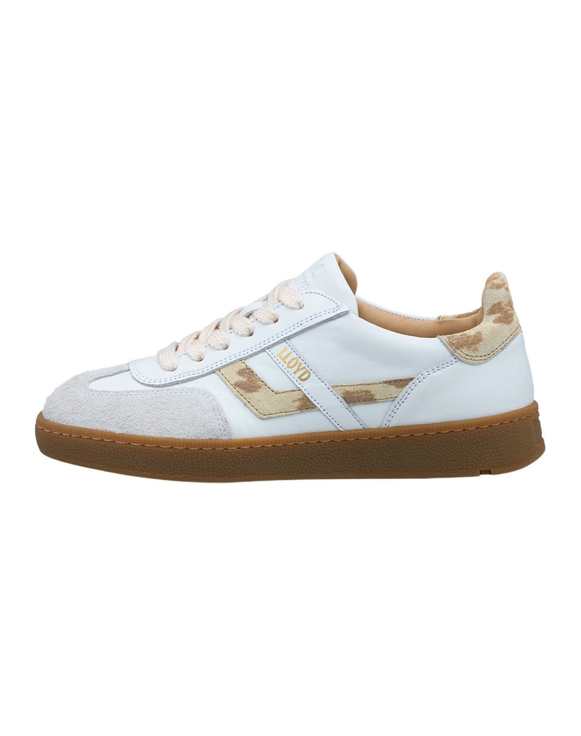 Lloyd-Hochwertiger-Sneaker-silber