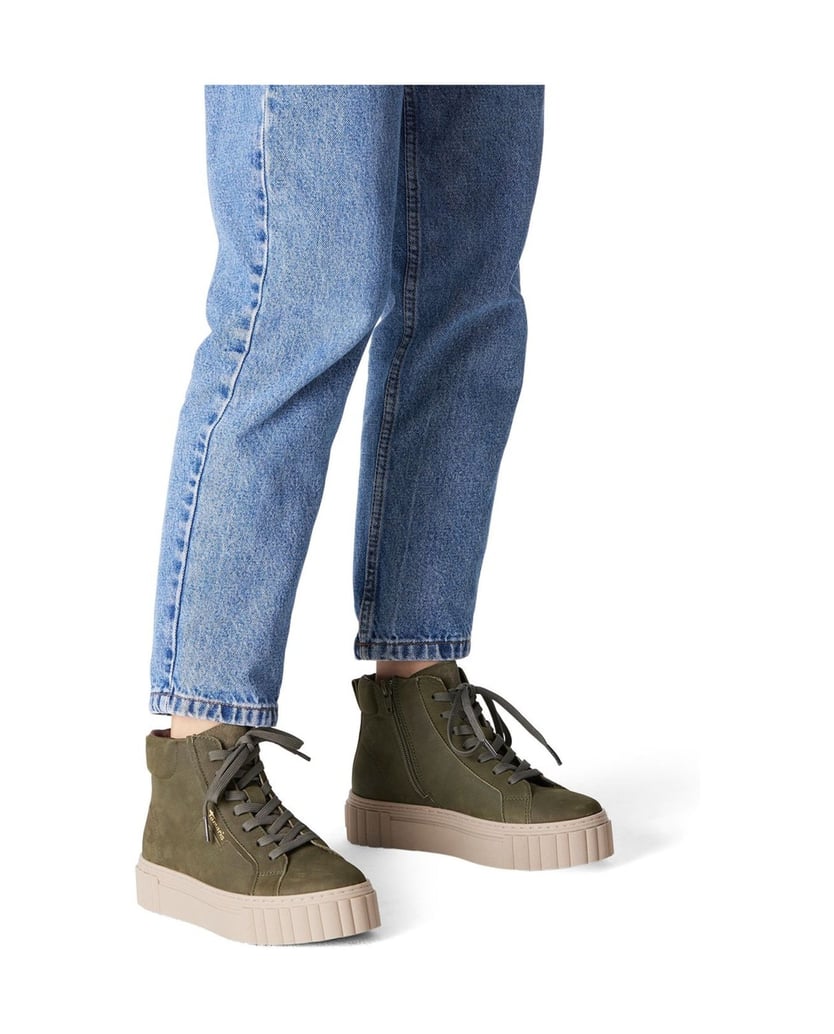 TAMARIS-Stiefelette-grün