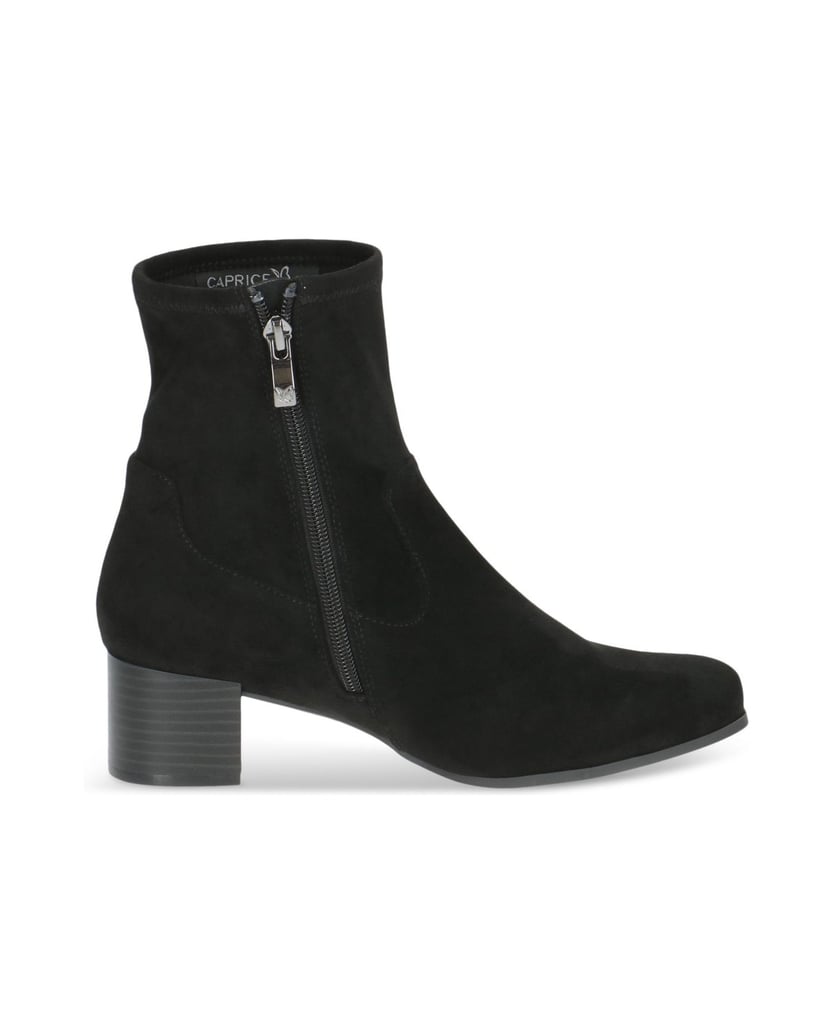 Caprice-Stiefelette-schwarz