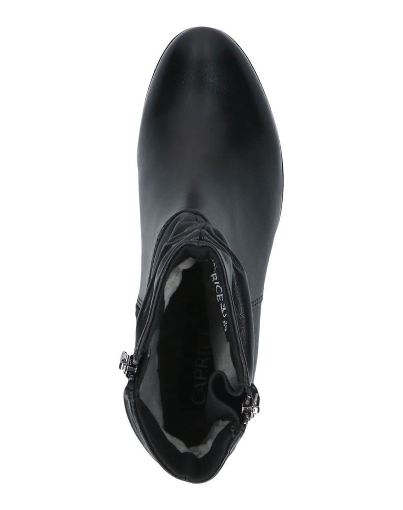 Caprice-Stiefelette-schwarz