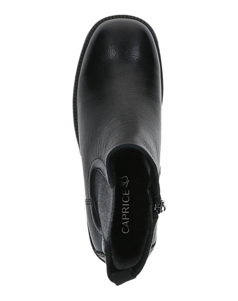 Caprice-Stiefelette-schwarz